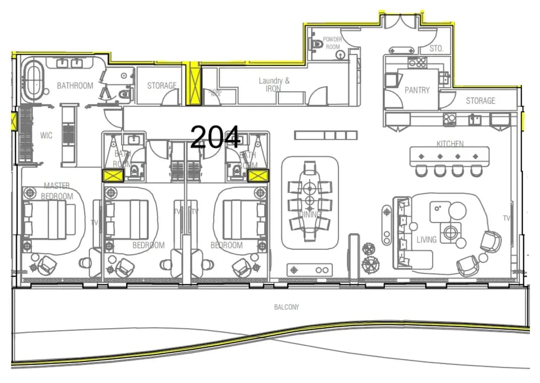 Sofitel Residences 3 Bedroom