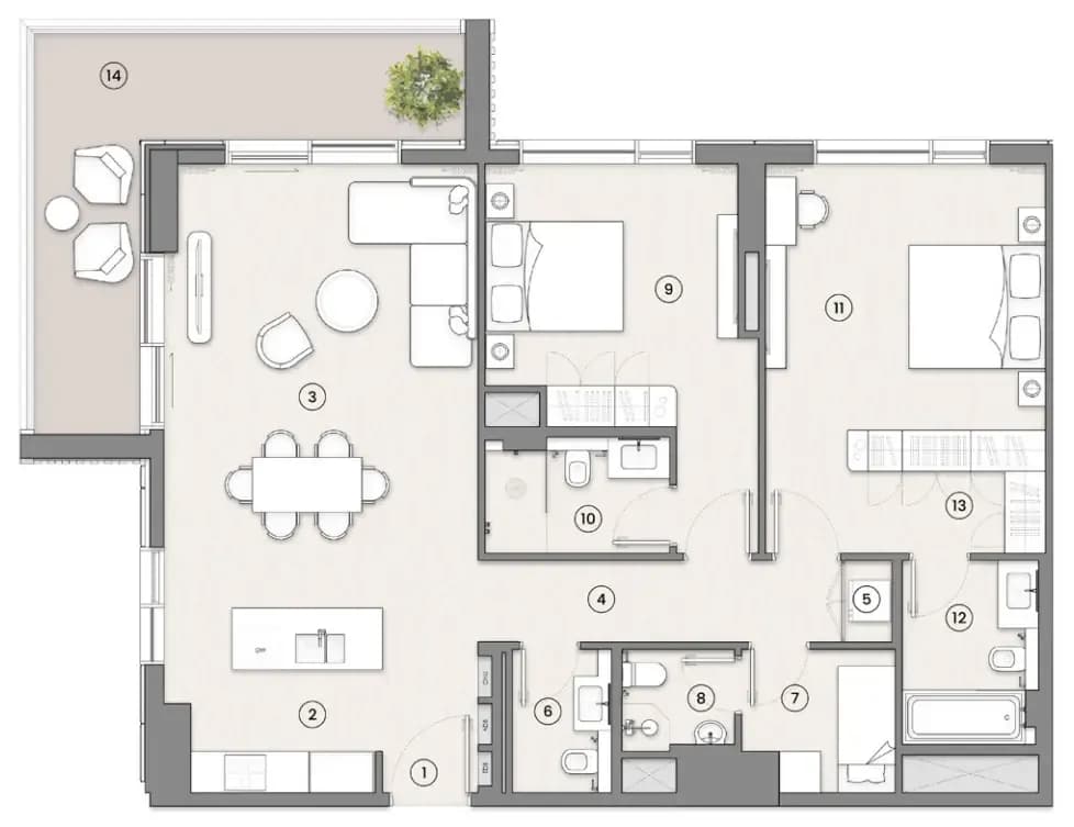 Tara Park 2 Bedroom