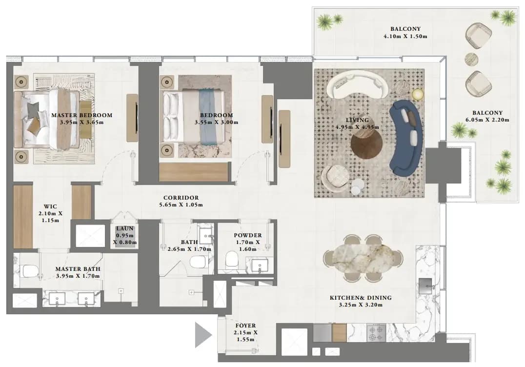 Altan 2 Bedroom