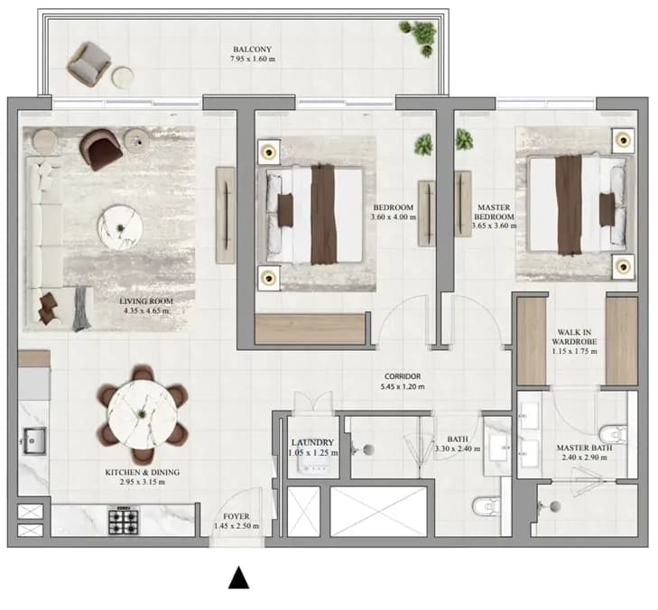 Greencrest 2 Bedroom