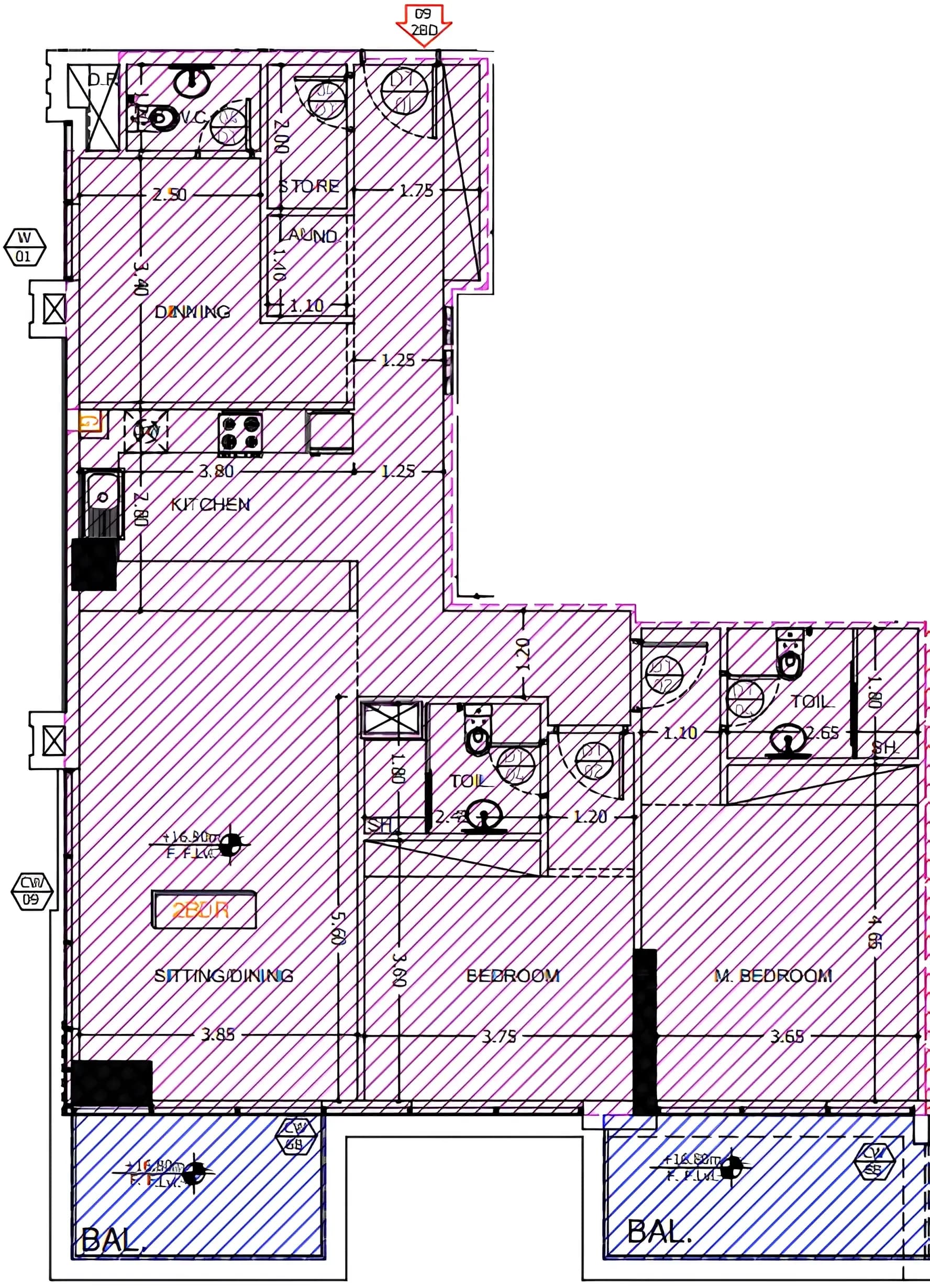 Sea View Residence 3 Bedroom