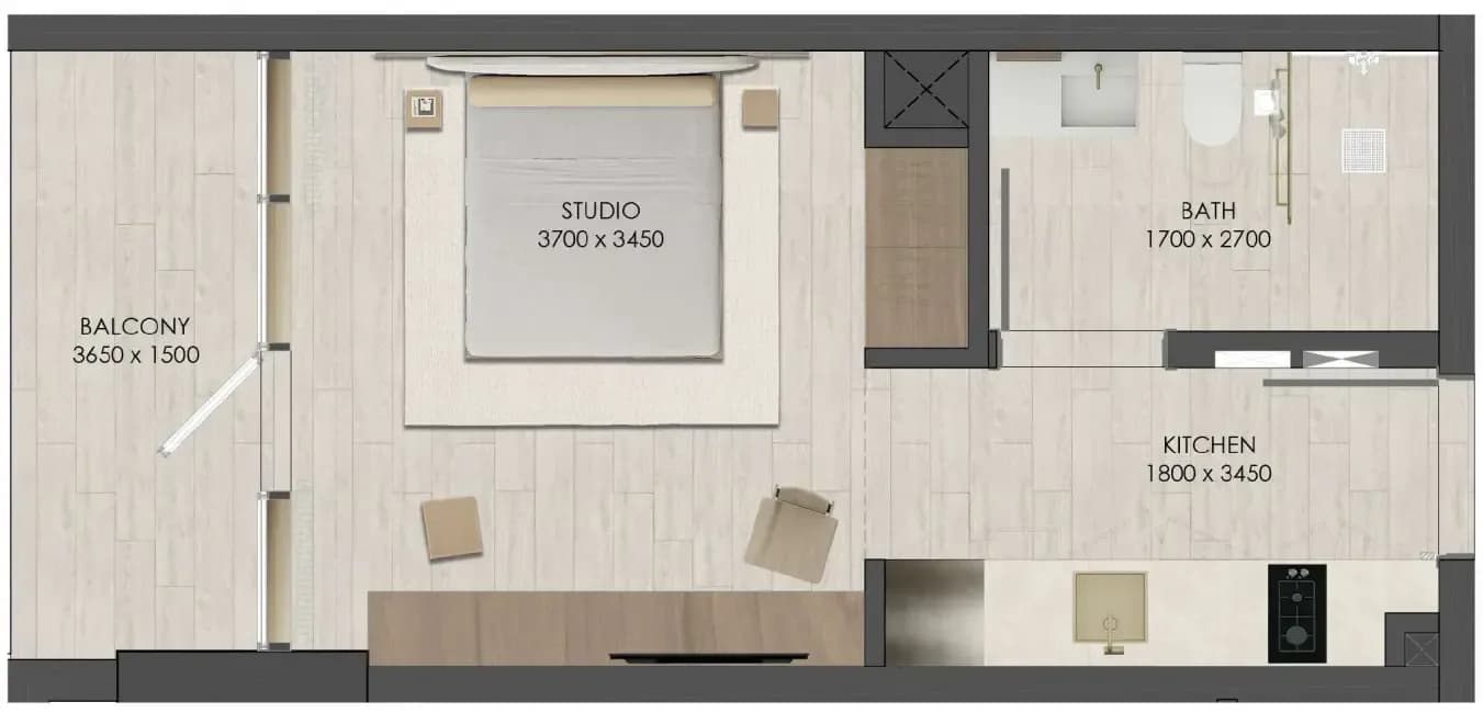 JAD 288 0 Bedroom