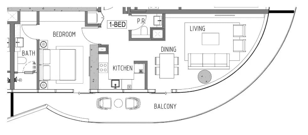 Volta 1 Bedroom