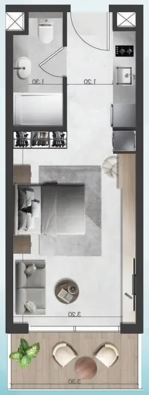 Saray South 0 Bedroom