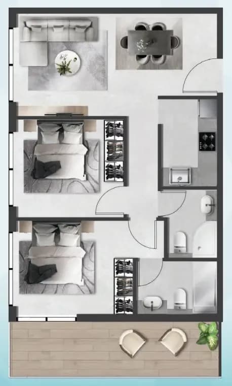 Saray South 2 Bedroom