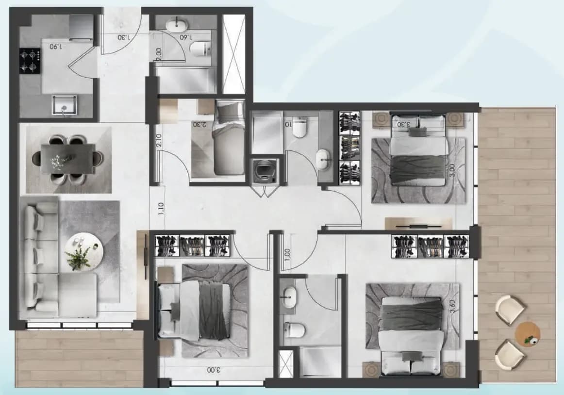 Saray South 3.5 Bedroom