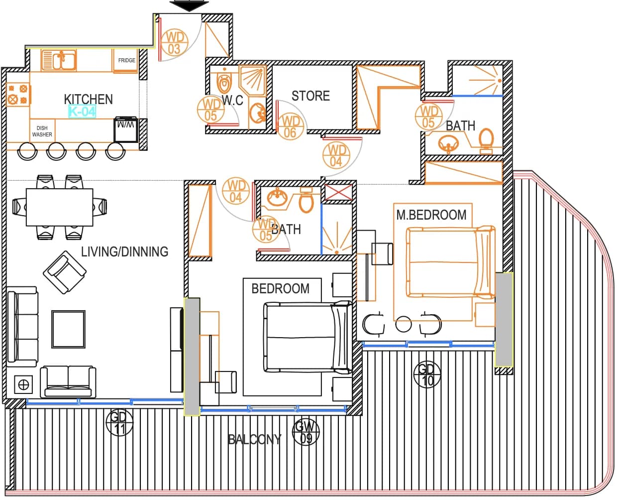 Urban Life 2 Bedroom