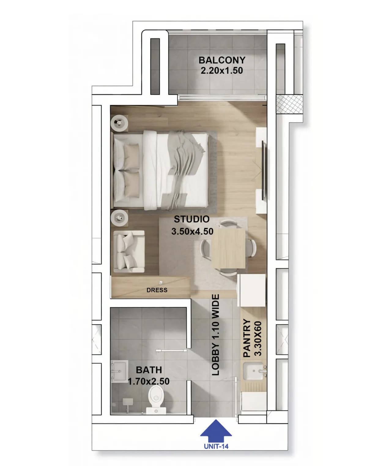 RR Grand 0 Bedroom