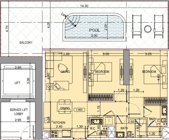 Binghatti Vintage 2 Bedroom