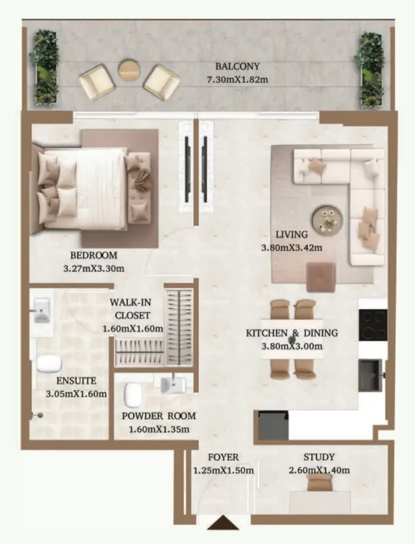 Arthouse Residences by Cledor 1.5 Bedroom