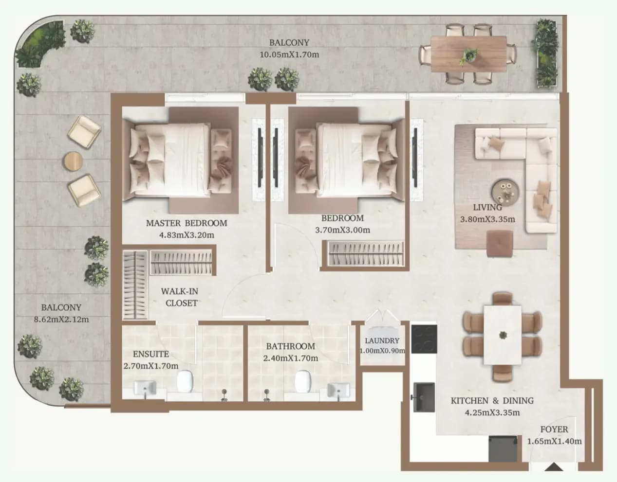 Arthouse Residences by Cledor 2 Bedroom