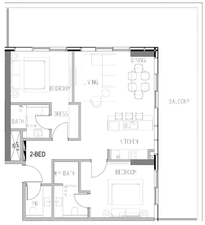 Shoreline 2 Bedroom