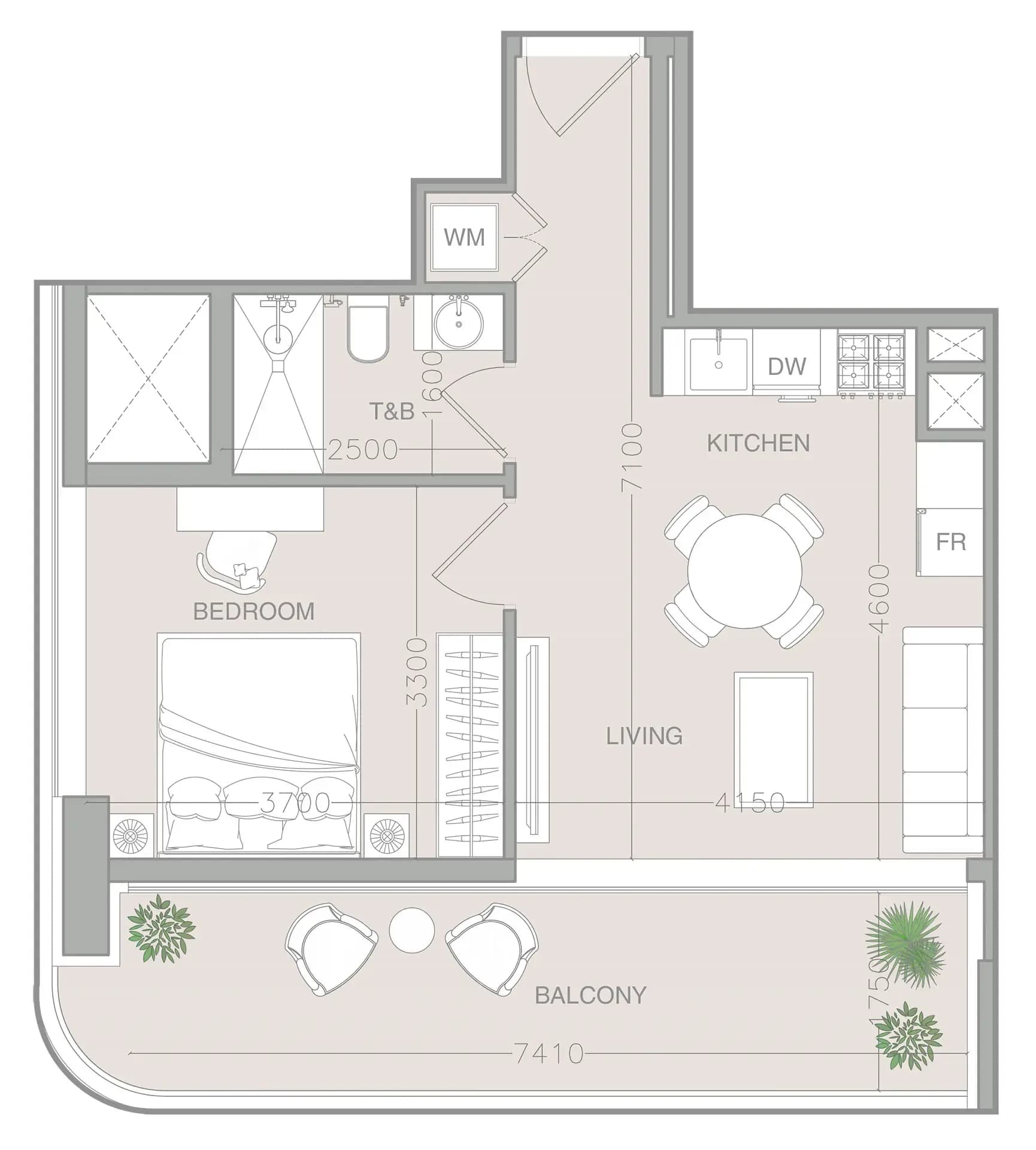 ELAR1S Axis 1 Bedroom