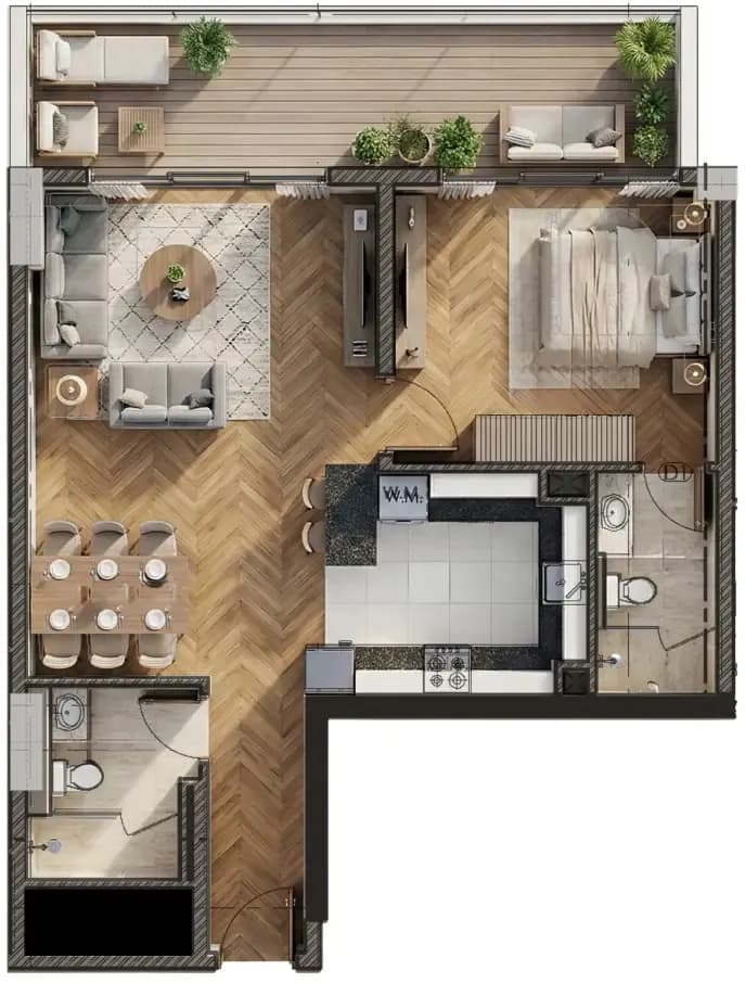 ARMAS By Zenith 1 Bedroom