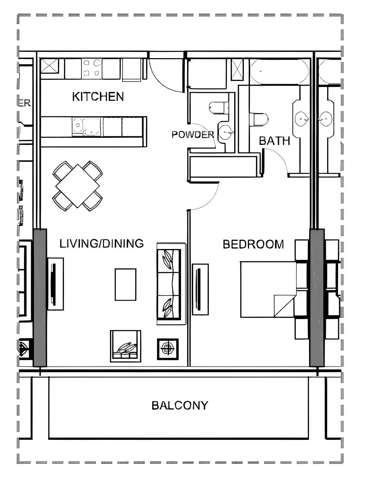 DAMAC Artesia 1 Bedroom