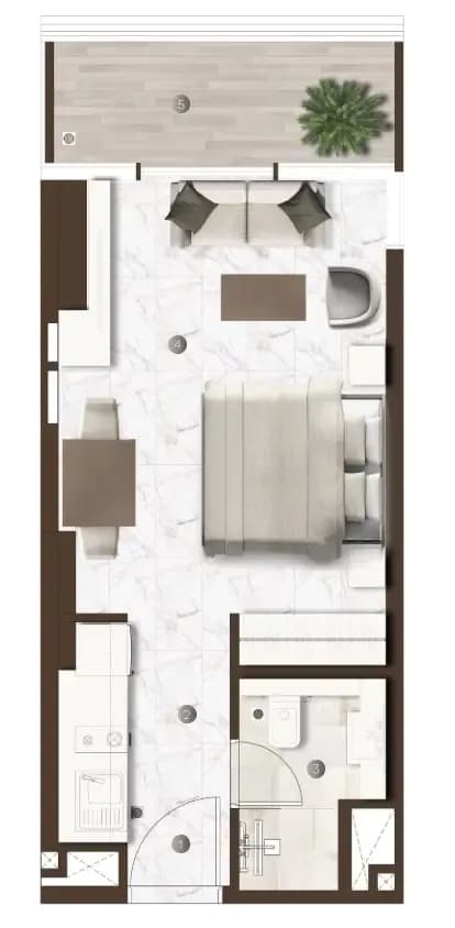 Onda by Kasco 0 Bedroom