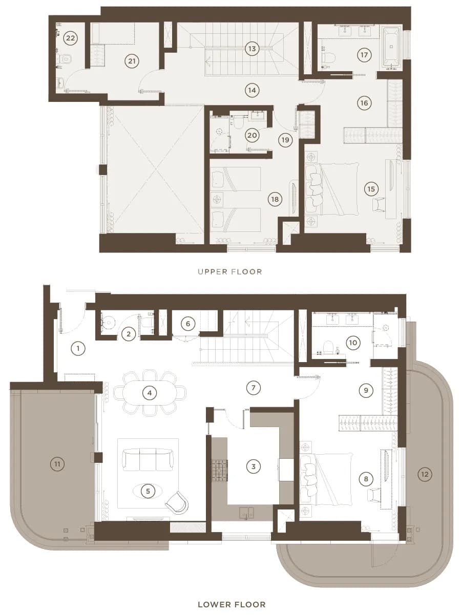 Rixos Al Reem Residences 3 Bedroom