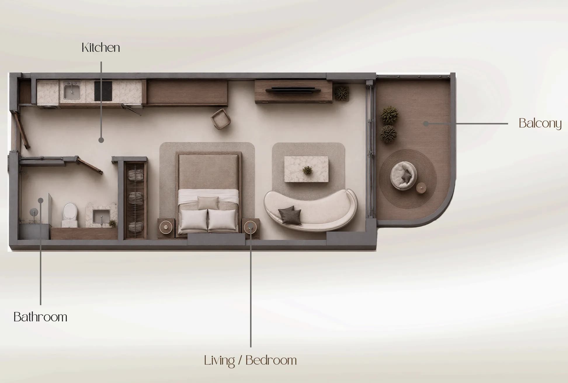 Beverly Crown 0 Bedroom