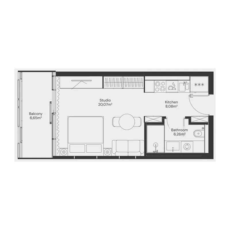John Richmond Residences 0 Bedroom