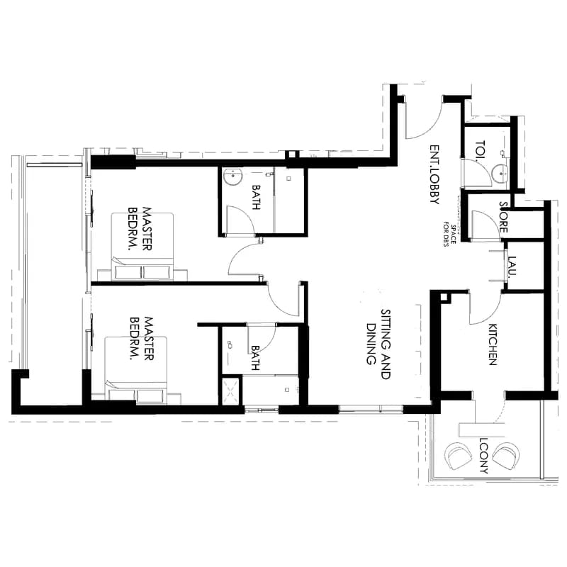 Living Legends Phase 5 2 Bedroom