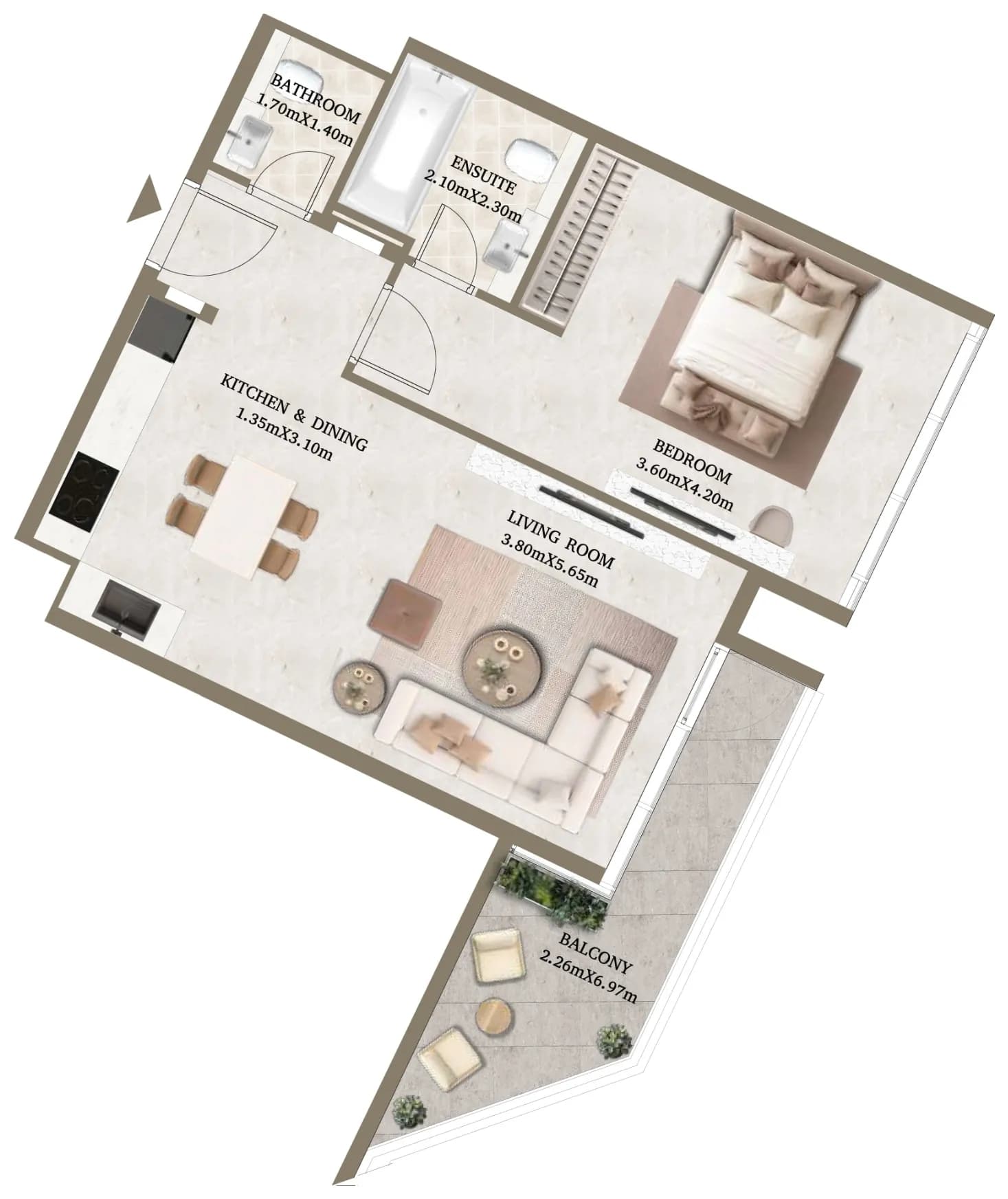 Arthouse Hills 1 Bedroom