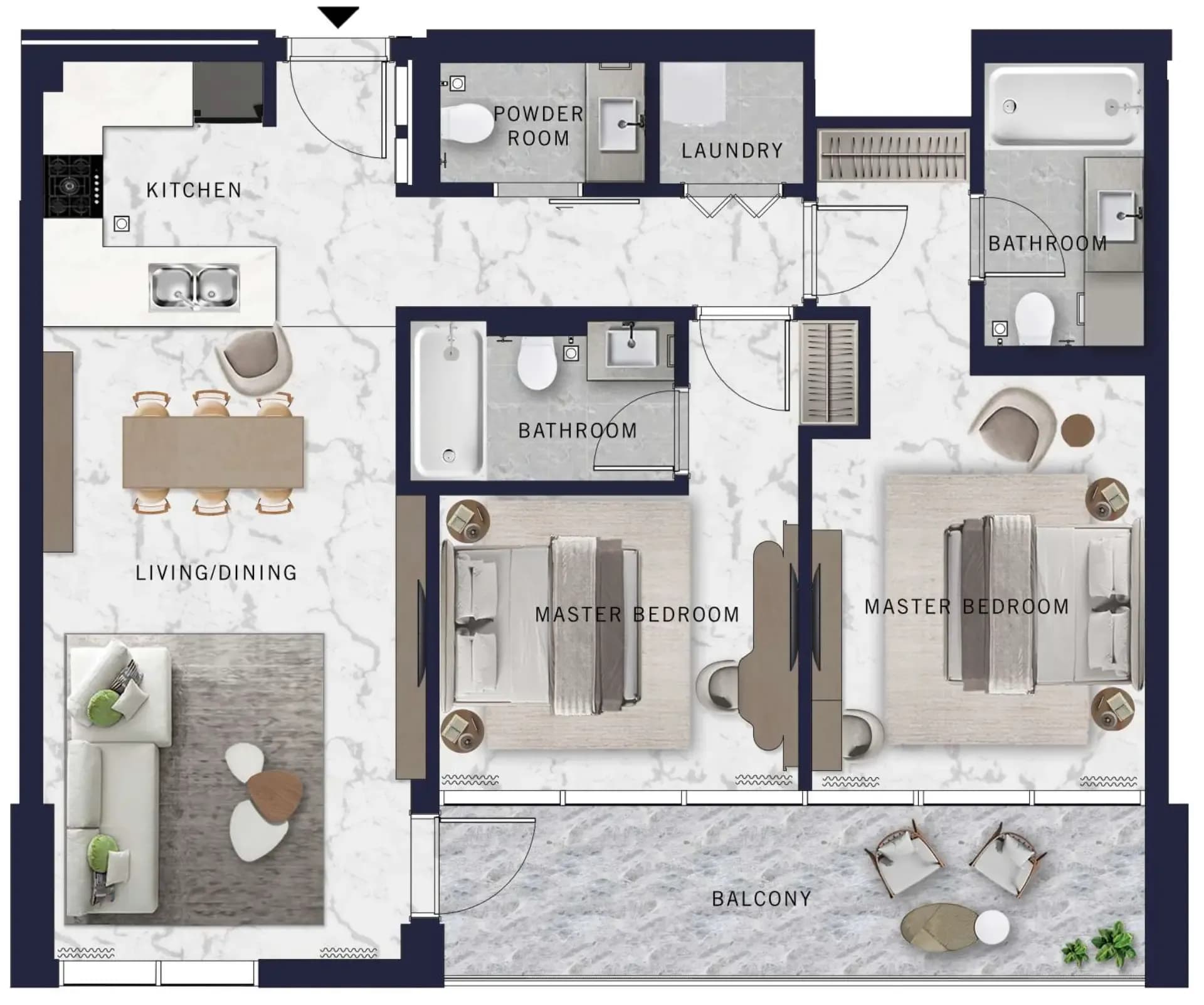 DoubleTree by Hilton 2 Bedroom
