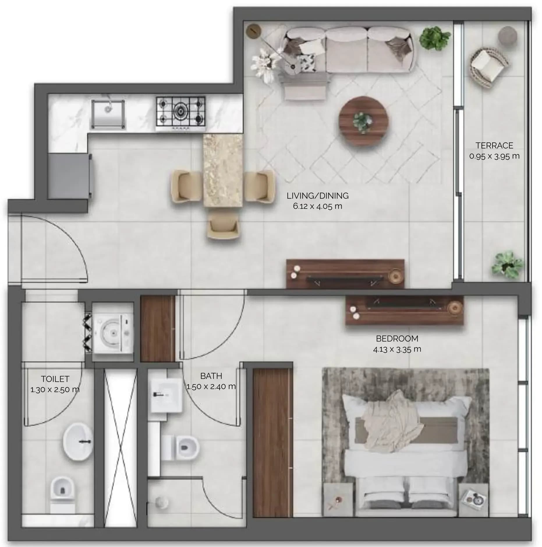 Amazonia Residence 1 Bedroom