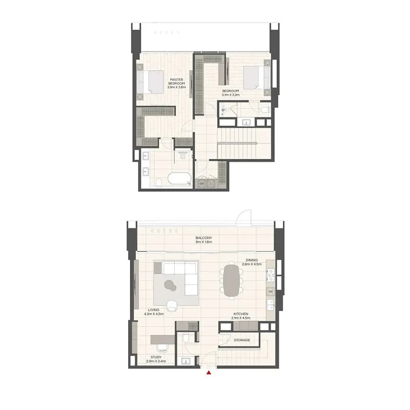 LIV Maritime 2 Bedroom