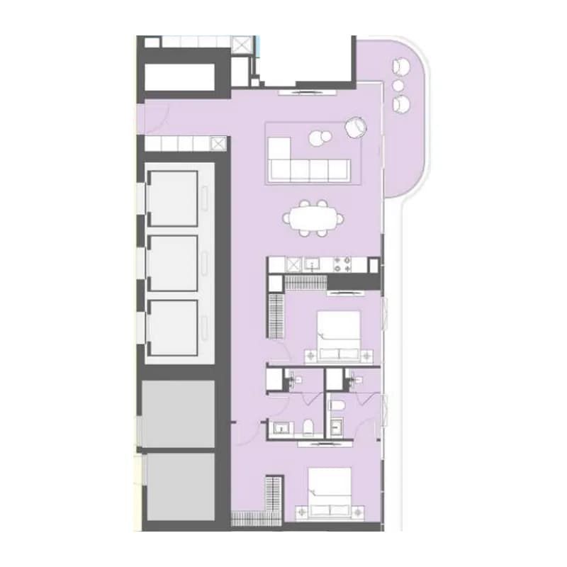 LIV Maritime 2 Bedroom