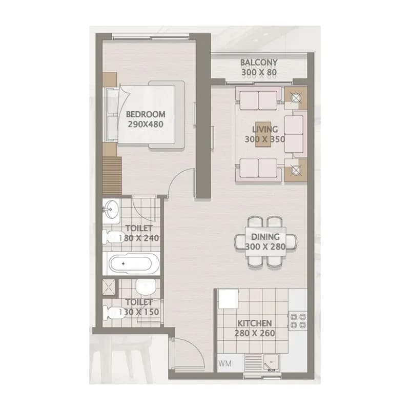 Platinum Heights 1 Bedroom