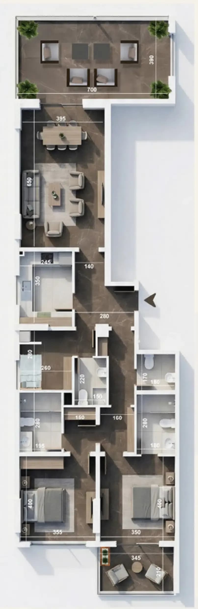 ICONA Residence 2.5 Bedroom