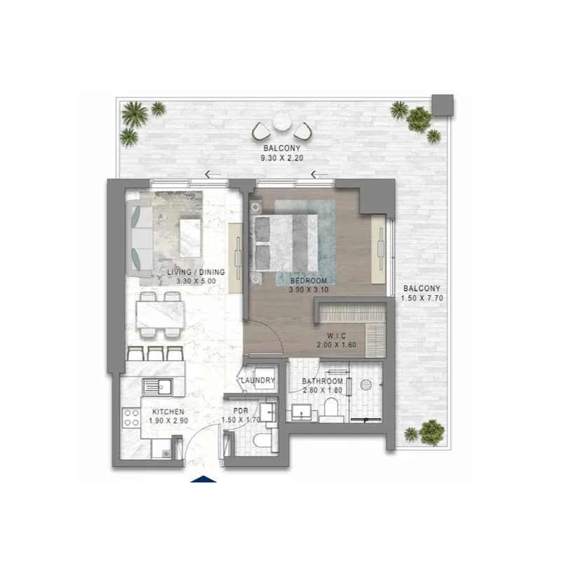 Chelsea Residences 1 Tower C 1 Bedroom