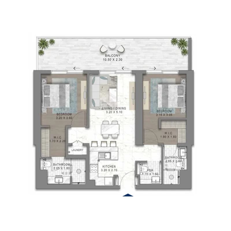 Chelsea Residences 1 Tower C 2 Bedroom