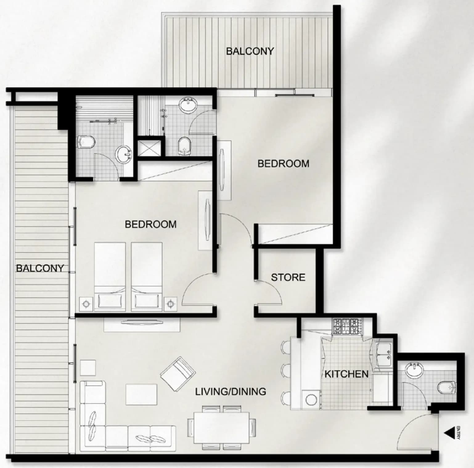 AYAT Parkview 2.5 Bedroom