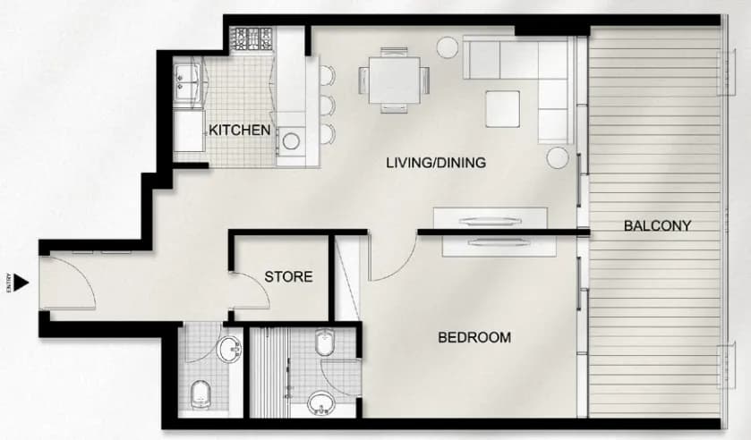 AYAT Parkview 1.5 Bedroom