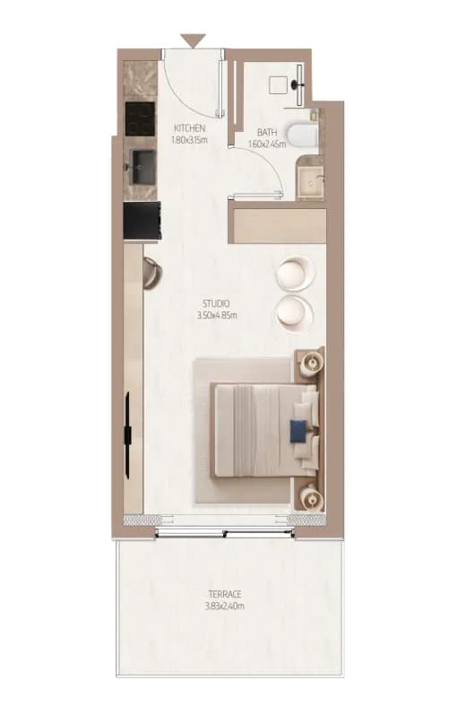 Tavora Grand 0 Bedroom
