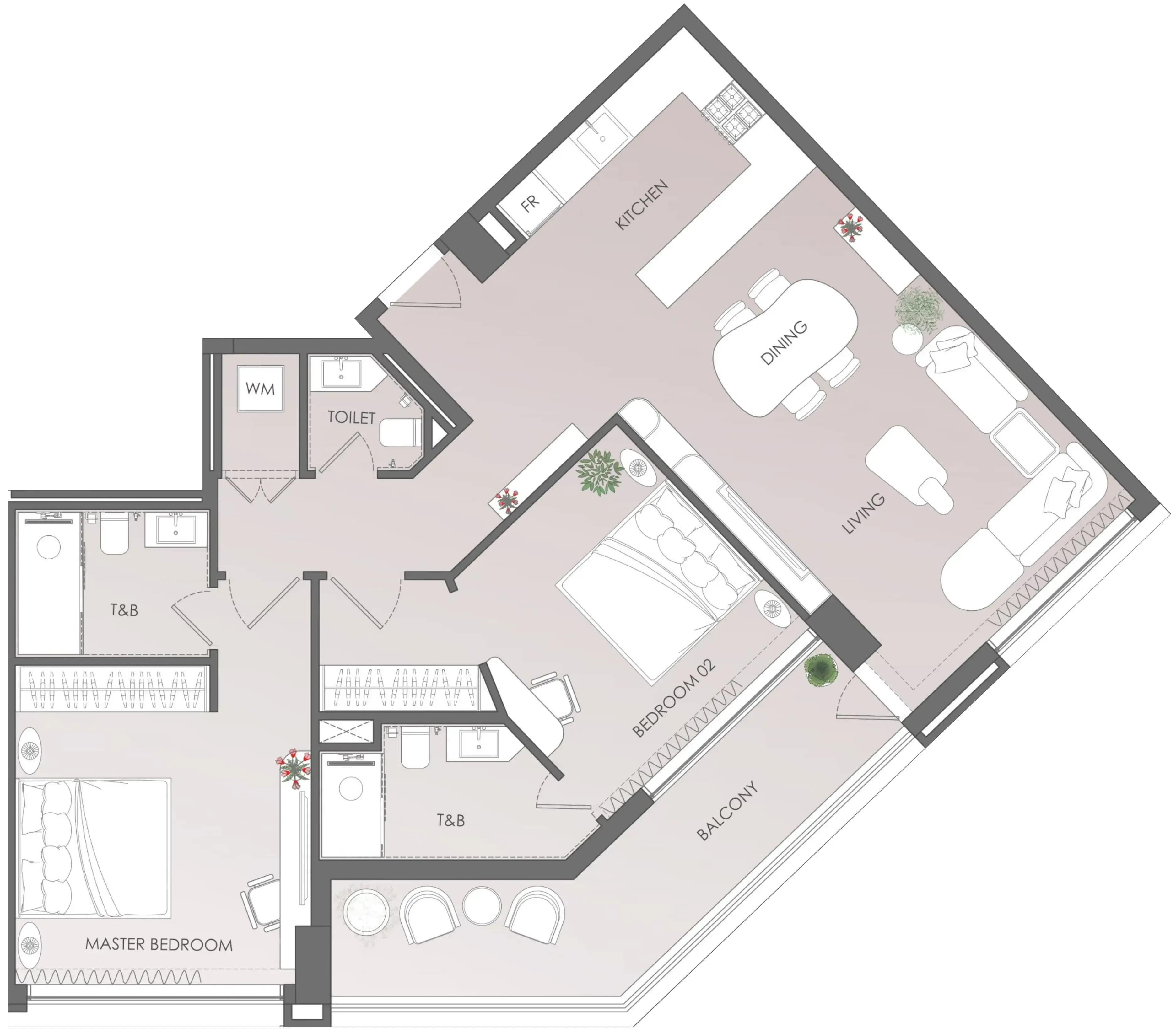 Novara Residence 2 Bedroom