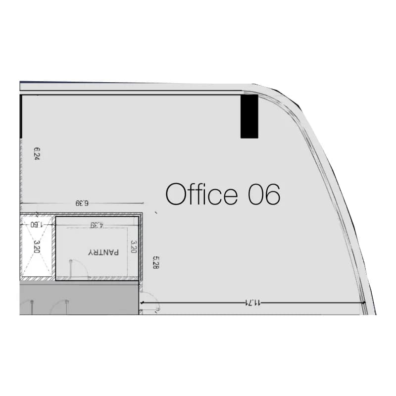 1970 Office Tower  Bedroom