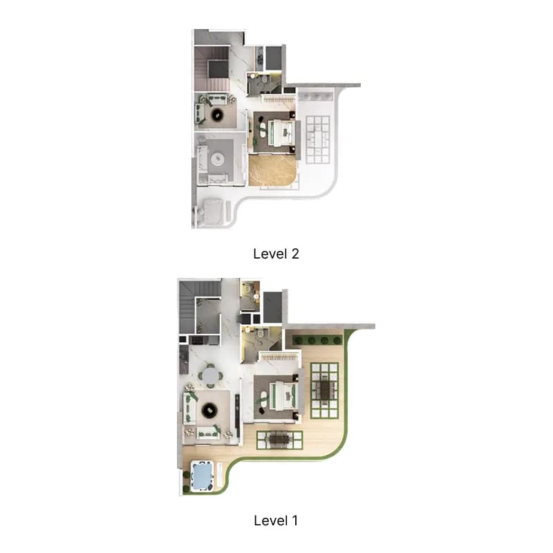 77S Tower 2 Bedroom