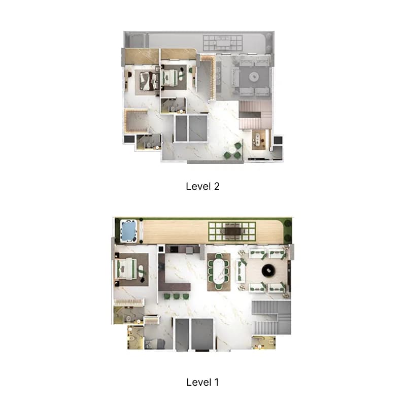 77S Tower 3 Bedroom