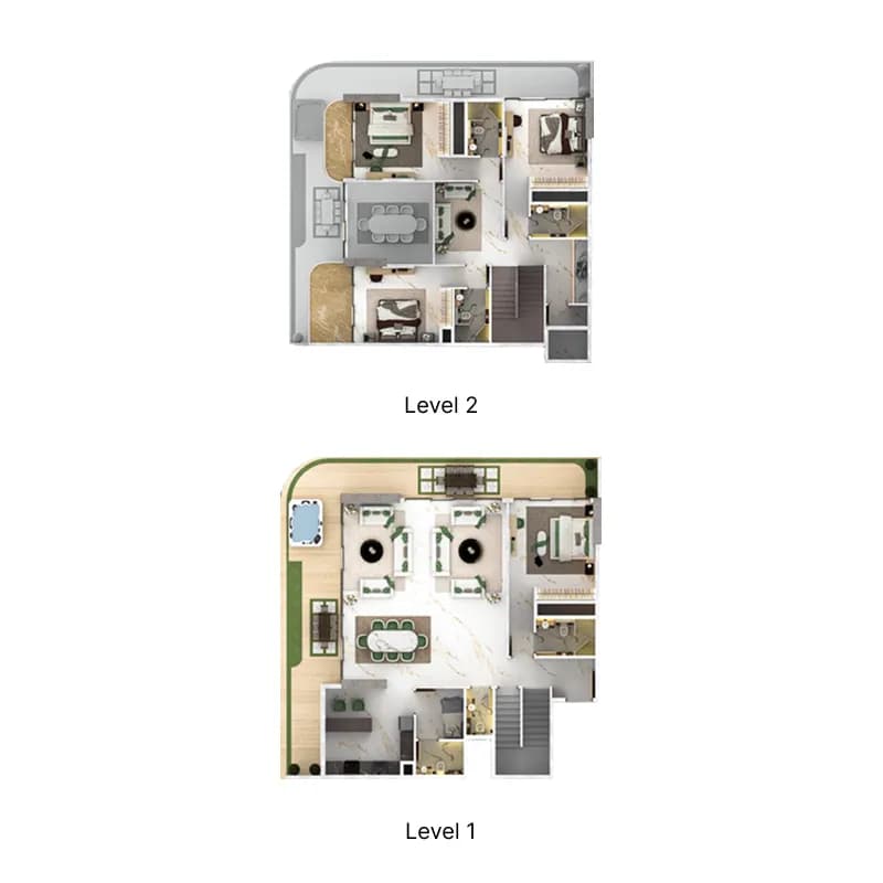77S Tower 4 Bedroom
