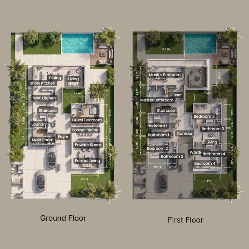 Yas Riva Reserve 6 Bedroom