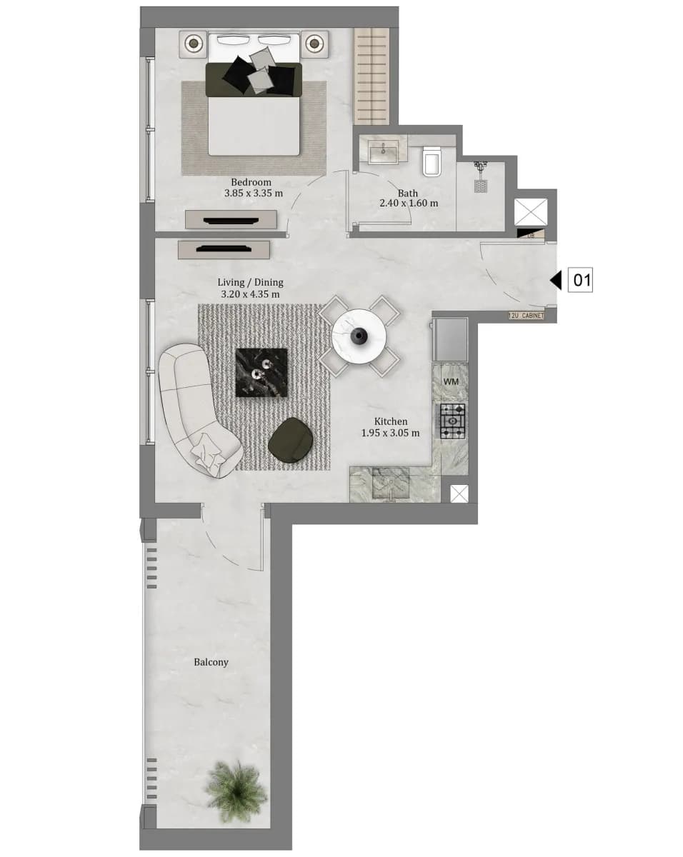 Etérea by Zoya 1 Bedroom