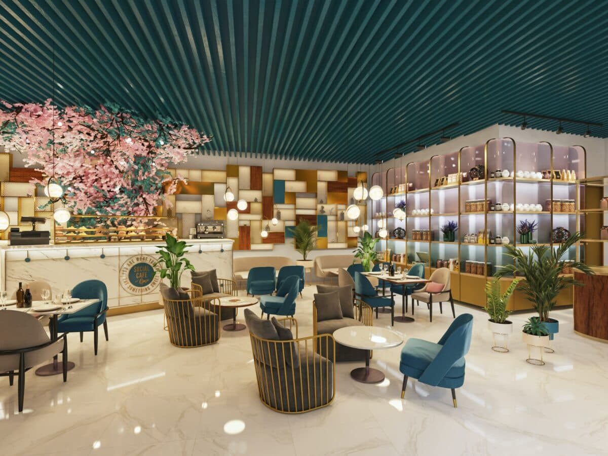 Dining outlets (coffee houses & restaurants)