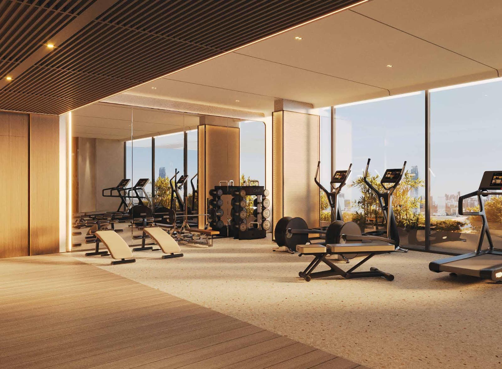 Shared gym