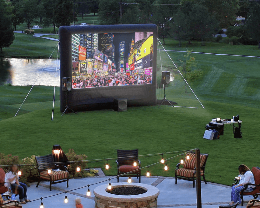 Outdoor cinema