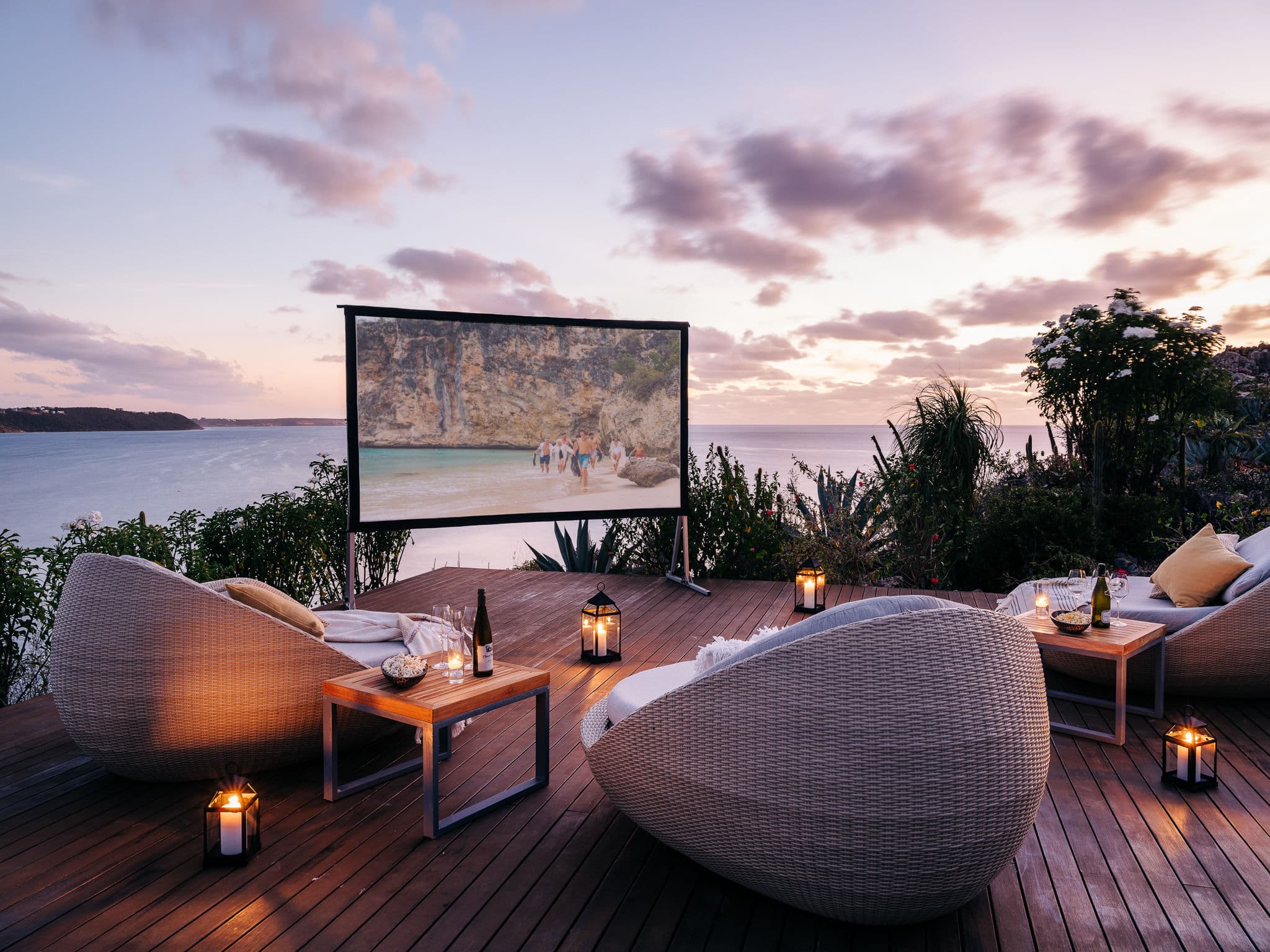 Outdoor cinema