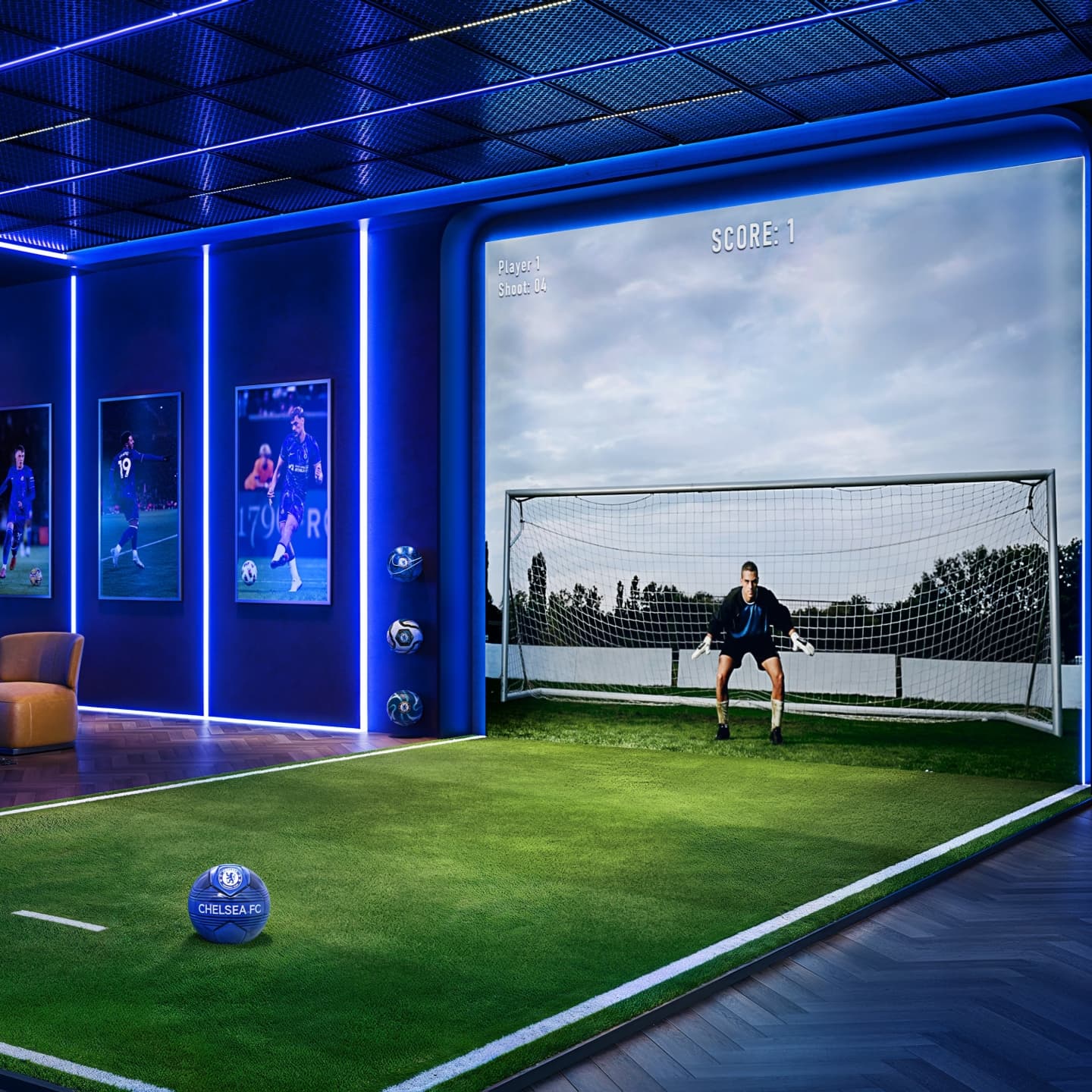 Football Simulation Room