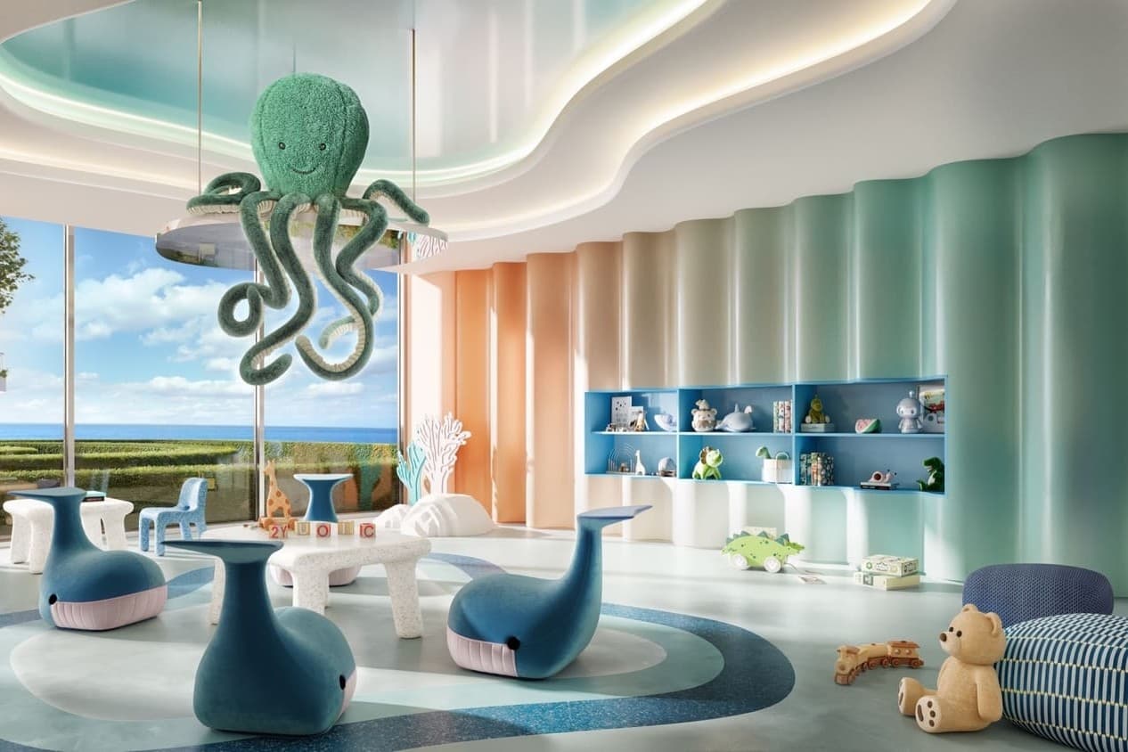 Underwater Themed Kids Area