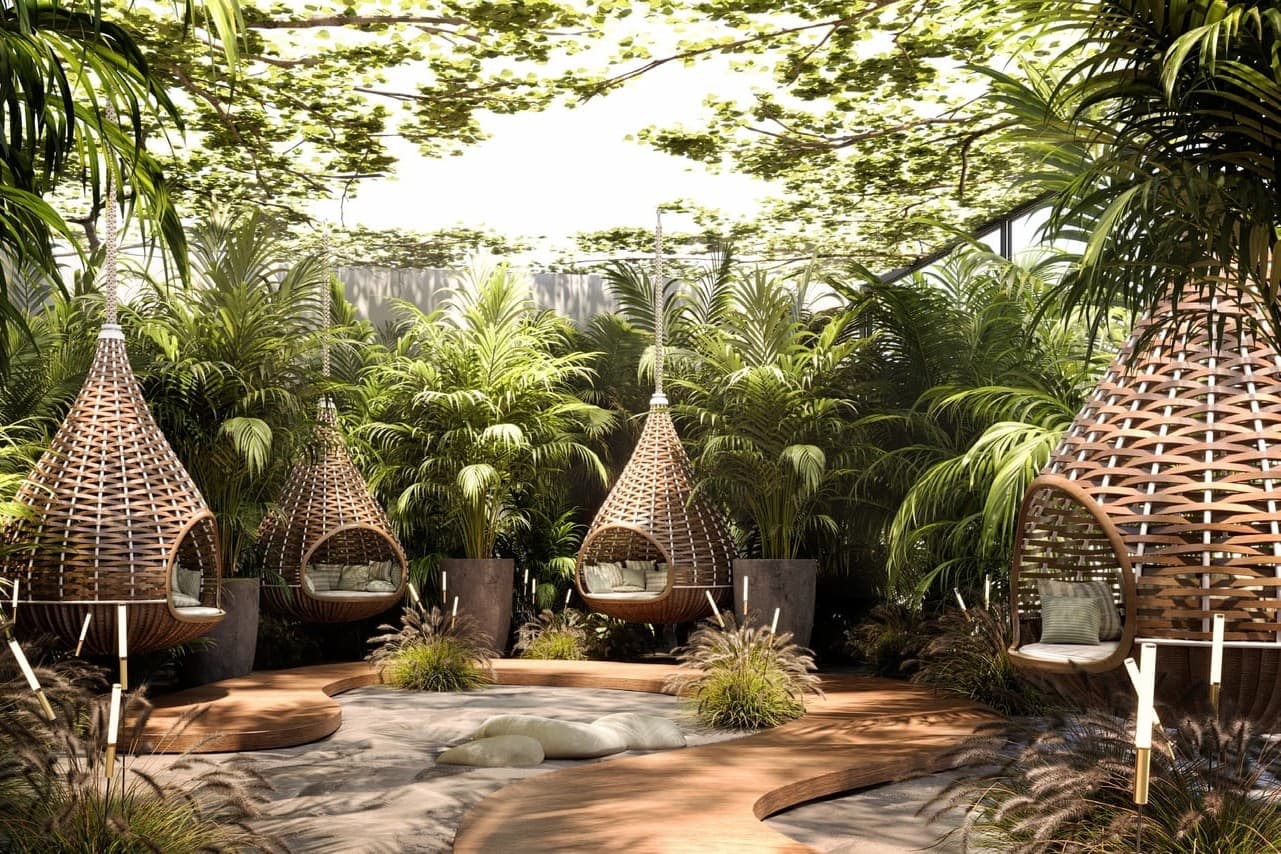 Forest Relaxation Pods